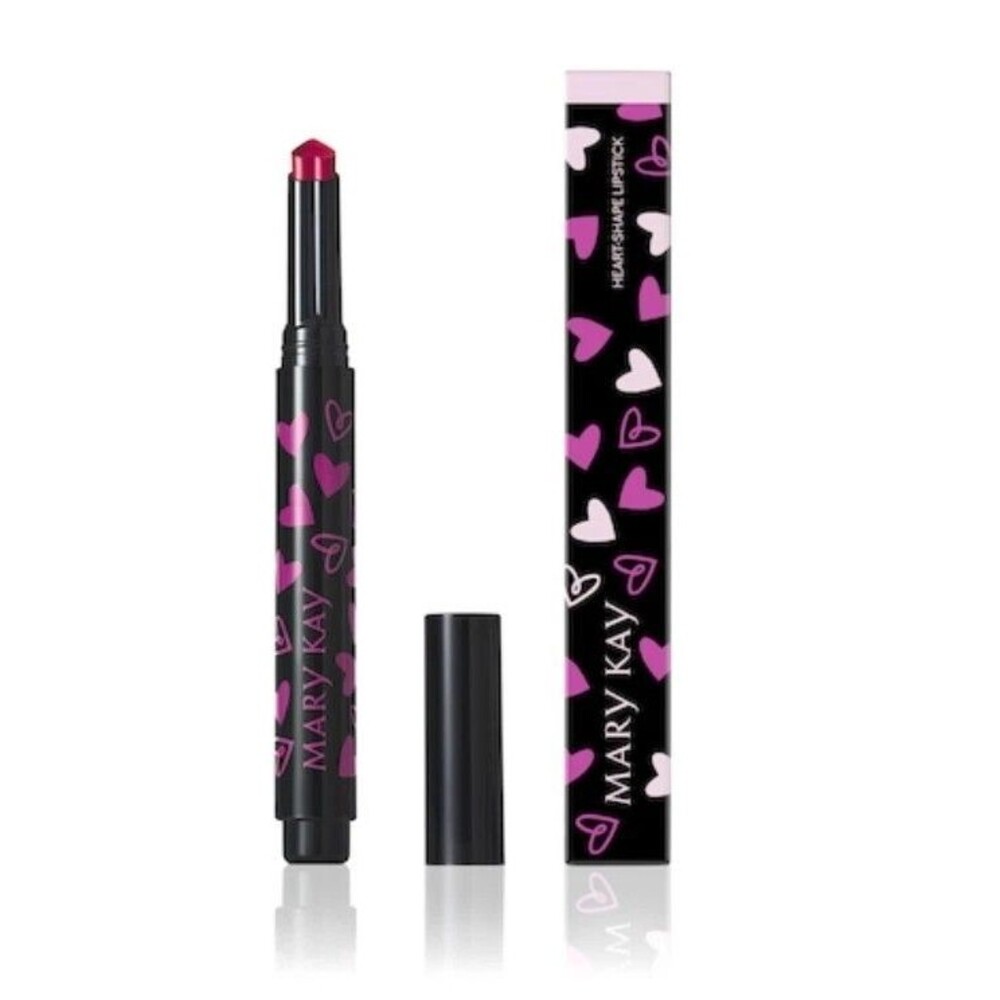 MARY KAY HEART SHAPED LIPSTICK ~ COURAGEOUS PINK 179763 Discontinued